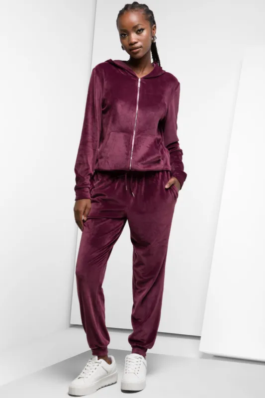 Jogger Trackpants Burgundy sold by Ackermas
