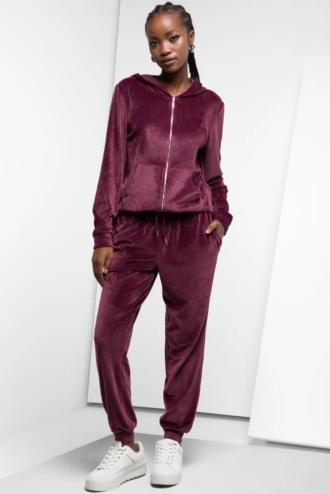 Jogger Trackpants Burgundy sold by Ackermas