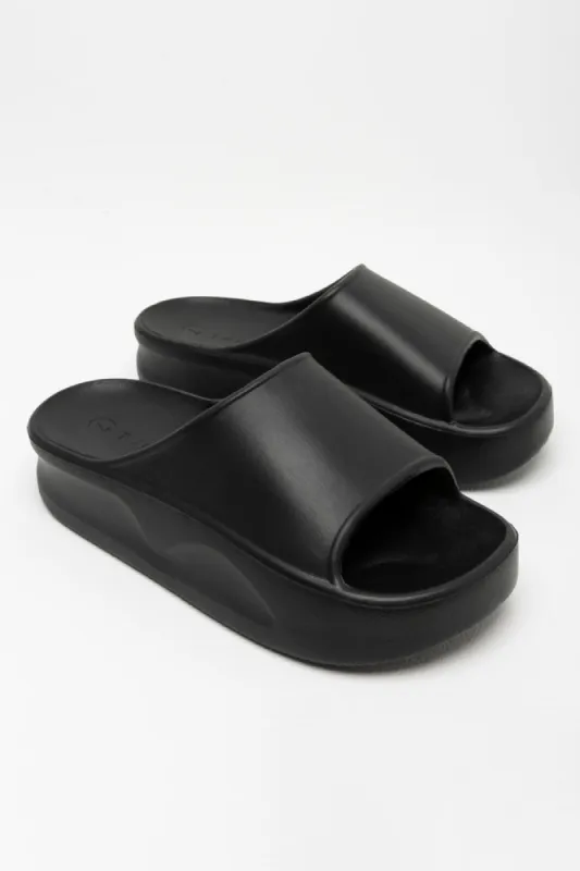 Flatform Sandal Black sold by Ackermas