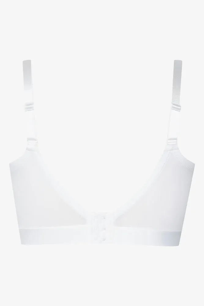 Padded Wire Free Bra White sold by Ackermas product image thumbnail 2