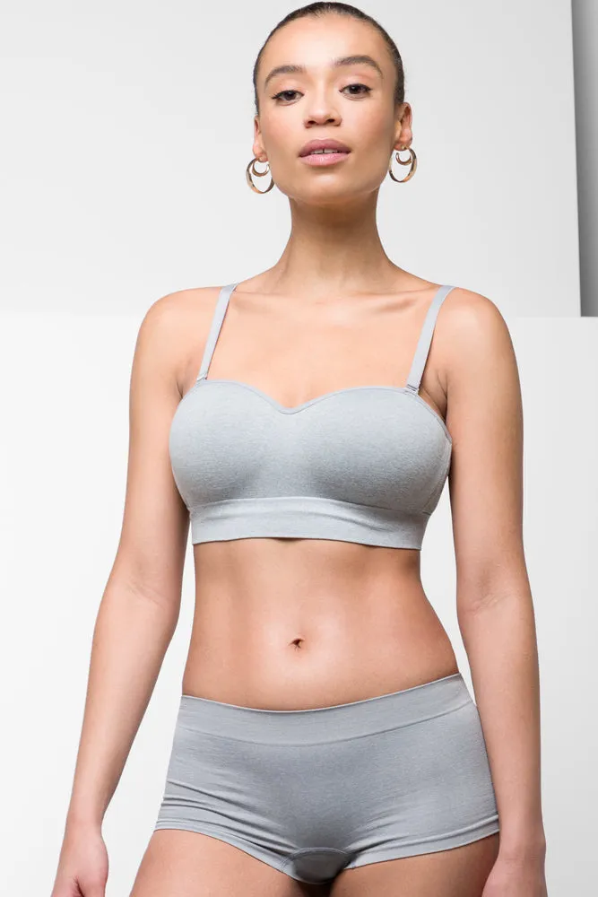 Seam-Free Multiway Bra Grey sold by Ackermas