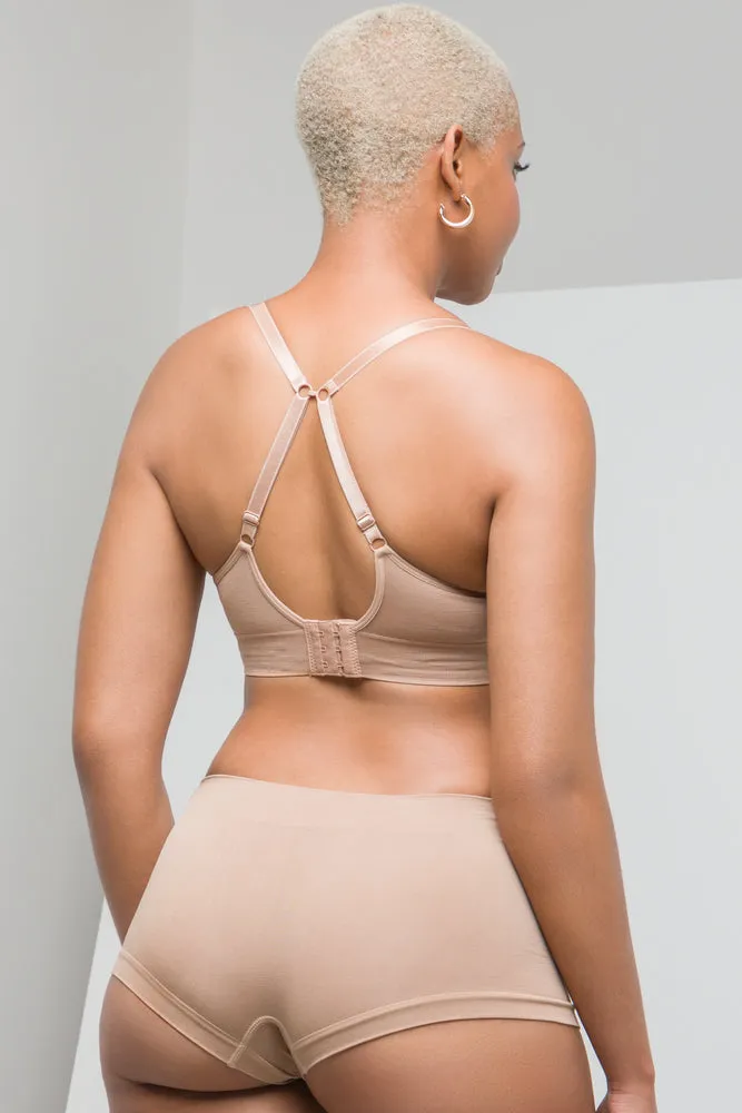 3 Pack Seam-Free Boylegs Natural, Peach & Black sold by Ackermas product image thumbnail 4