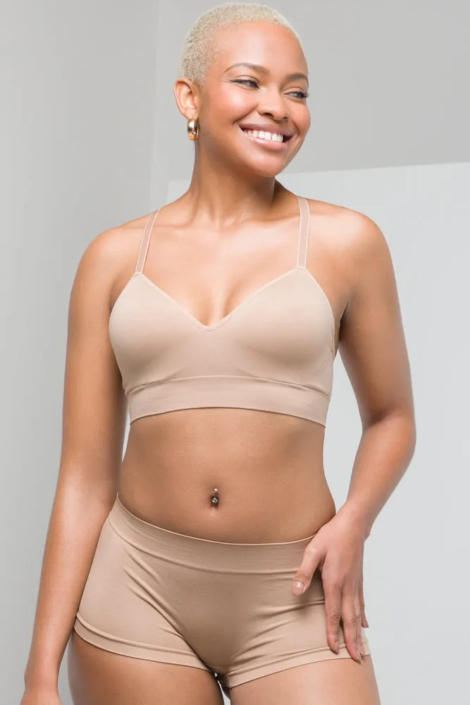 3 Pack Seam-Free Boylegs Natural, Peach & Black sold by Ackermas