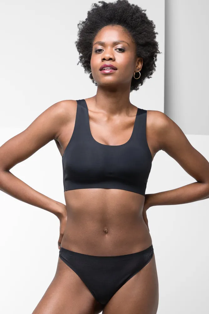 2 Pack Bonded Thongs Black & Light Brown sold by Ackermas