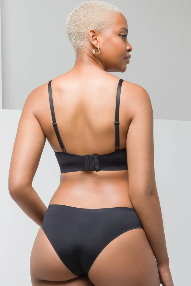2 Pack Bonded Brazilian Panties Black & Natural sold by Ackermas product image thumbnail 4