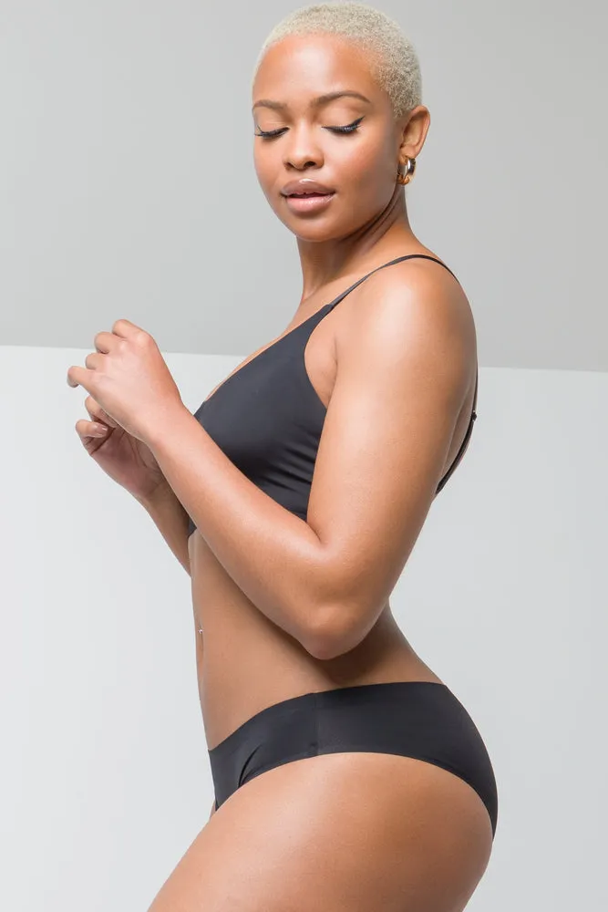 2 Pack Bonded Brazilian Panties Black & Natural sold by Ackermas product image thumbnail 3