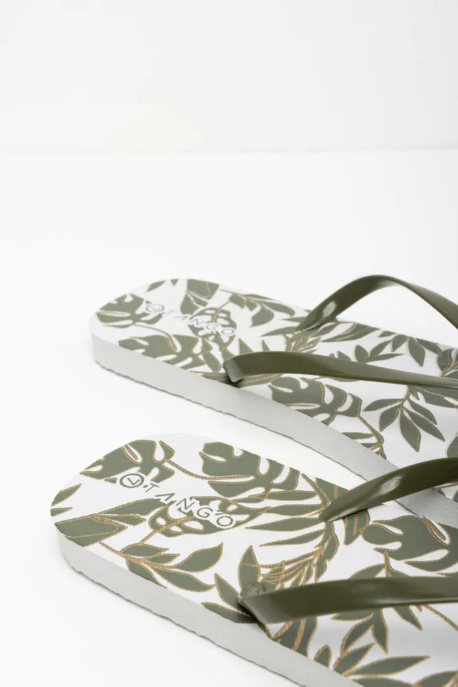 Leaf Flip Flop Green sold by Ackermas product image thumbnail 4