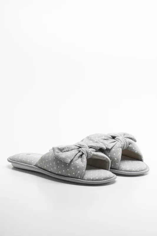 Dot Slipper Light Grey sold by Ackermas