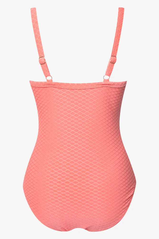 Strappy Shimmer Swimsuit Pink sold by Ackermas product image thumbnail 2