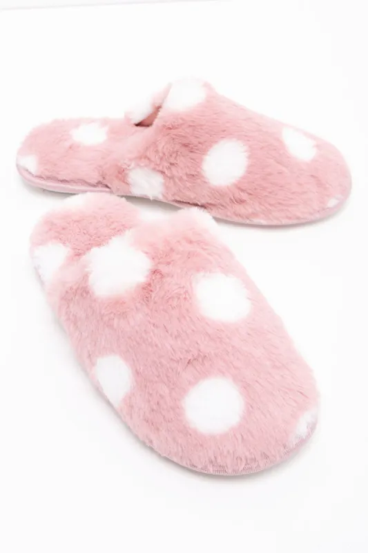 Polka Dot Slipper Pink sold by Ackermas