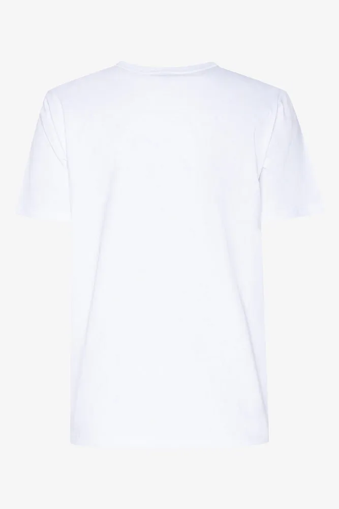 Rose Short Sleeve T-Shirt White sold by Ackermas product image thumbnail 2