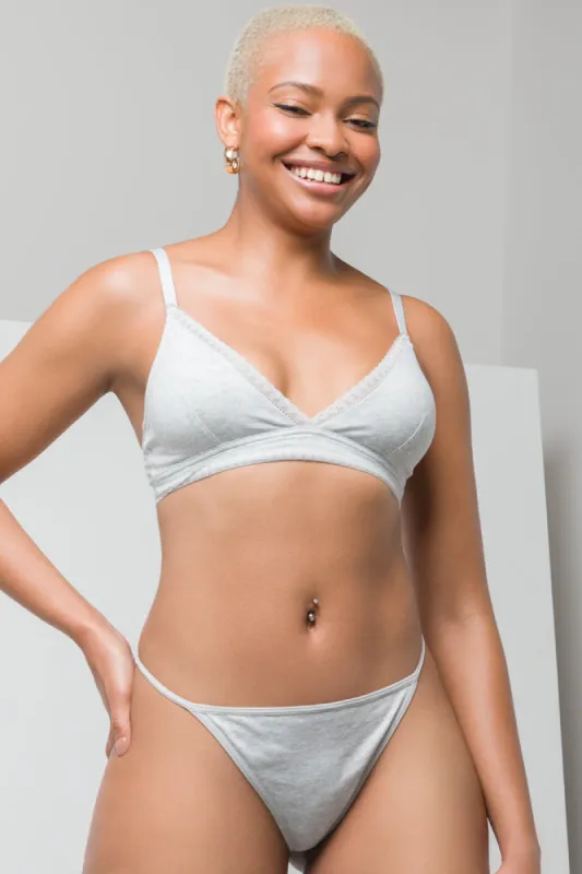 Padded Bralette Grey sold by Ackermas