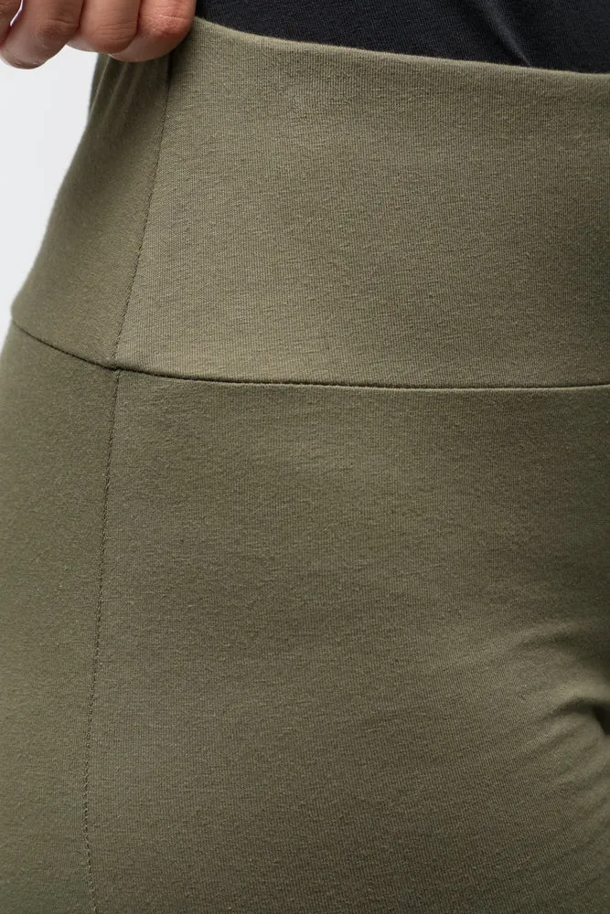 Wide Waist Leggings Dark Green sold by Ackermas product image thumbnail 5