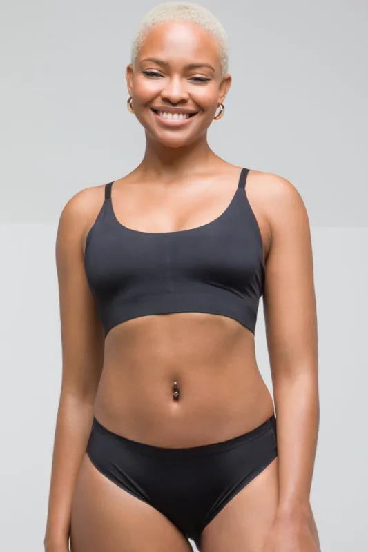 Bonded Bralette Black sold by Ackermas