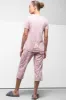 Heart Capri Pyjamas Pink sold by Ackermas