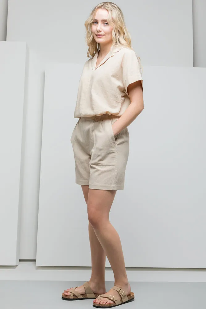 Pull On Shorts Natural sold by Ackermas product image thumbnail 3