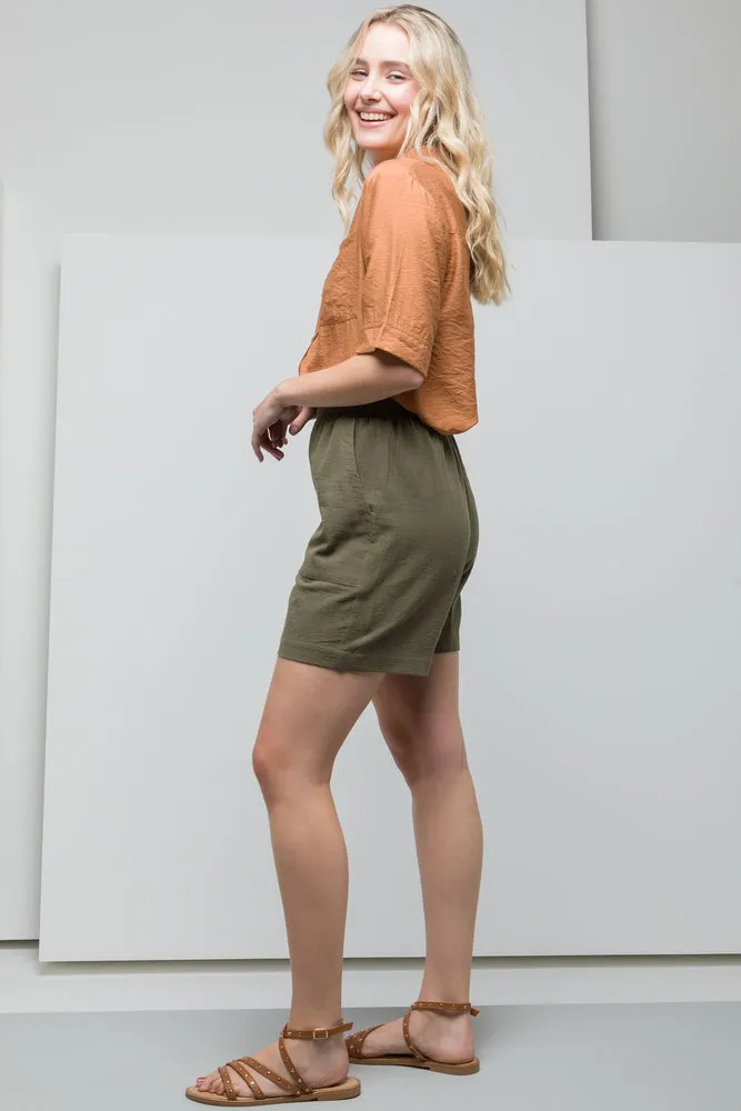 Pull On Shorts Green sold by Ackermas product image thumbnail 3