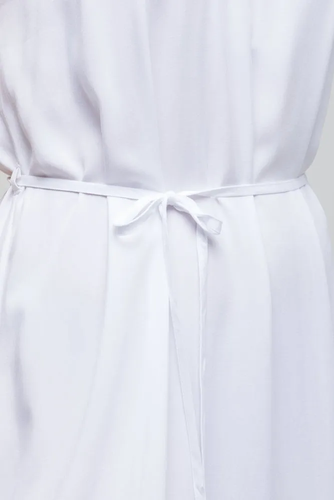 Belted Strappy Dress White sold by Ackermas product image thumbnail 4