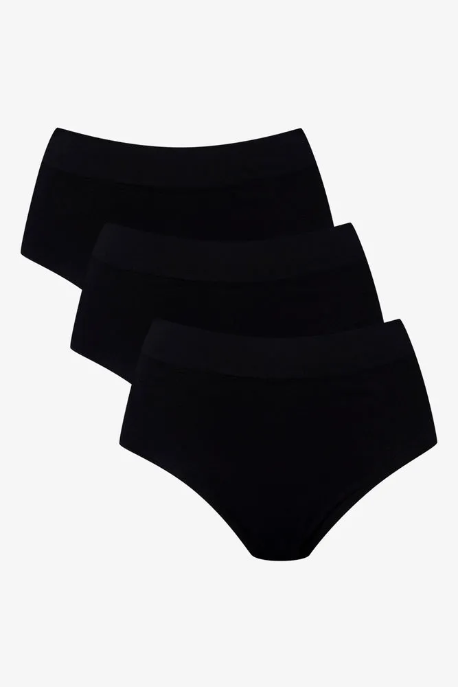 3 Pack Seamfree Brief Black sold by Ackermas product image thumbnail 2