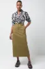 Utility Twill Skirt Green sold by Ackermas