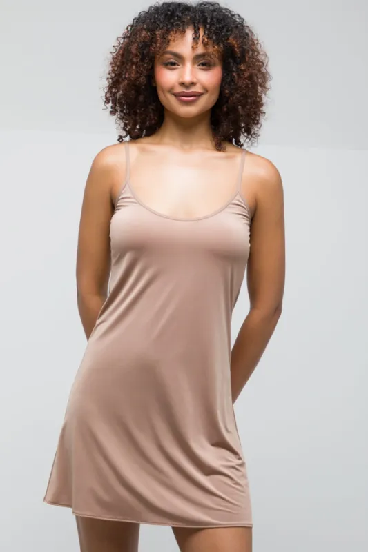 Slip Dress Warm Taupe sold by Ackermas
