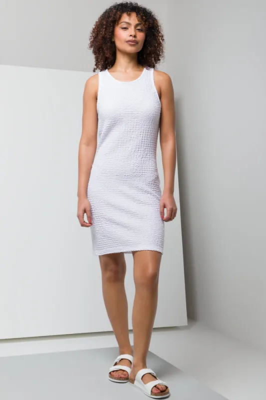 Racer Bodycon Dress White sold by Ackermas