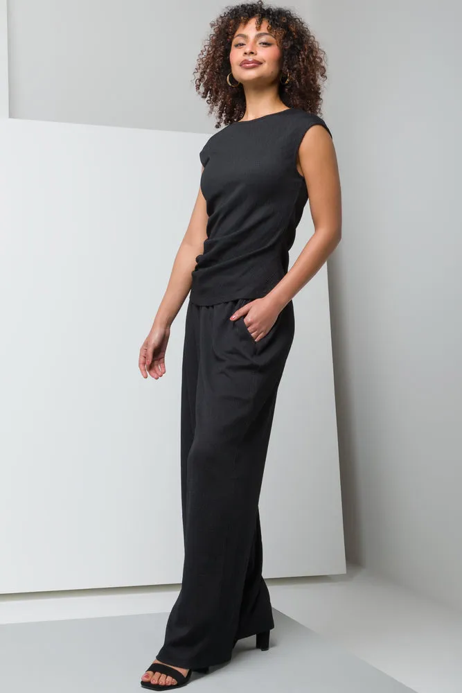 Textured Rouged Top Black sold by Ackermas product image thumbnail 2