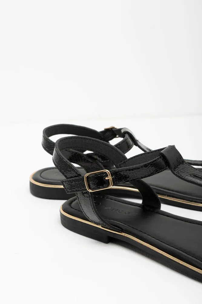 Strappy Sandal Black sold by Ackermas product image thumbnail 4