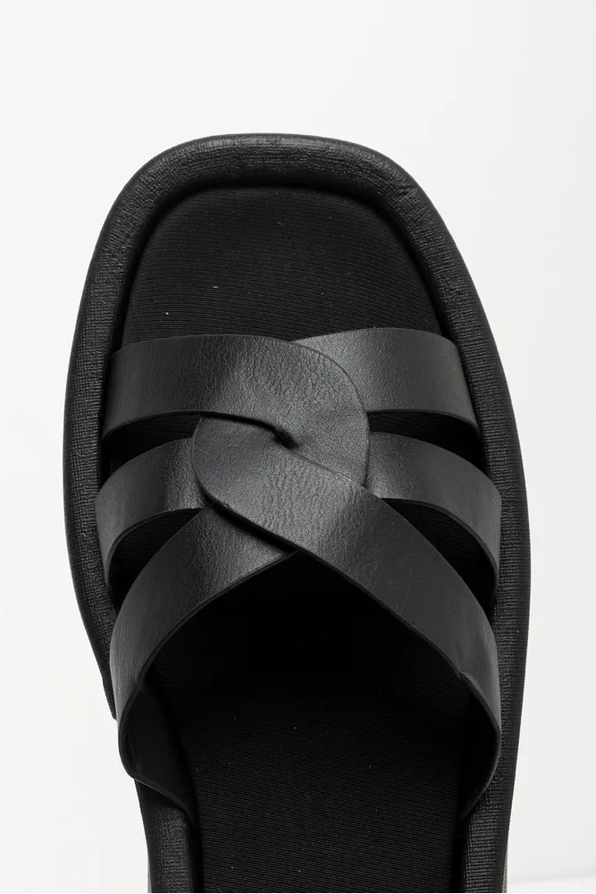 Flatform Sandal Black sold by Ackermas product image thumbnail 5