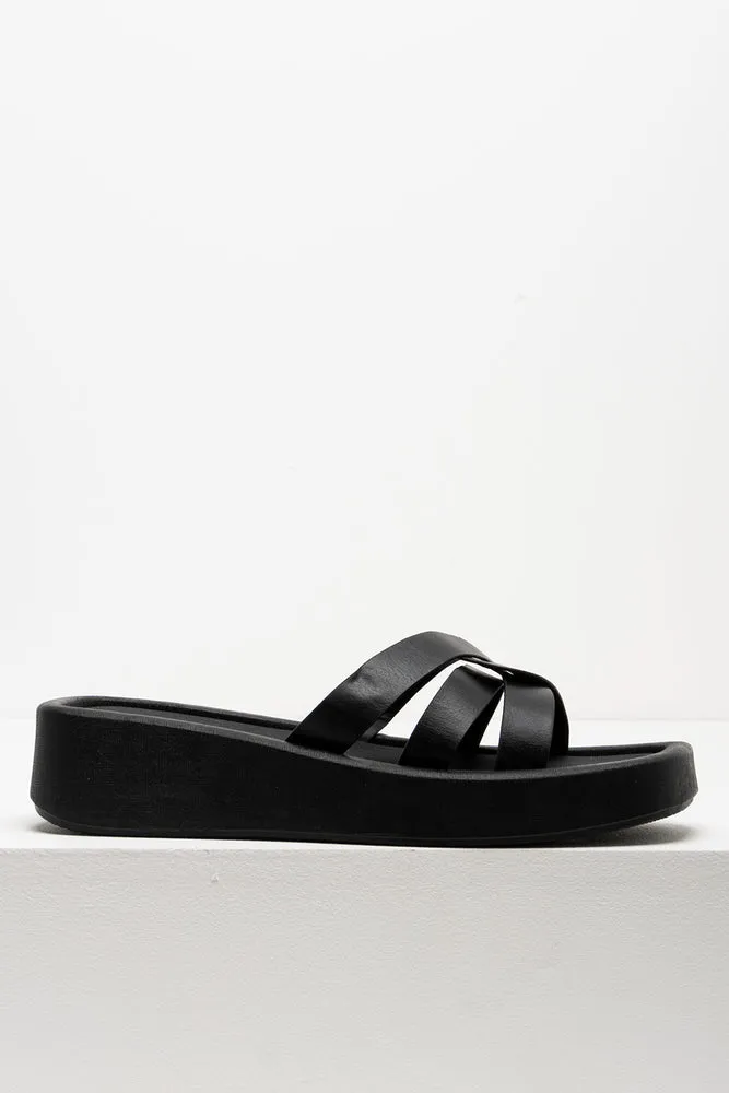 Flatform Sandal Black sold by Ackermas product image thumbnail 2
