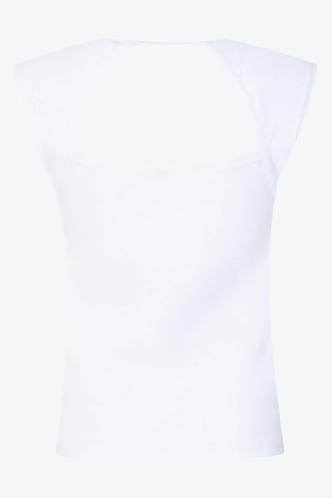 Open Back Top White sold by Ackermas product image thumbnail 2