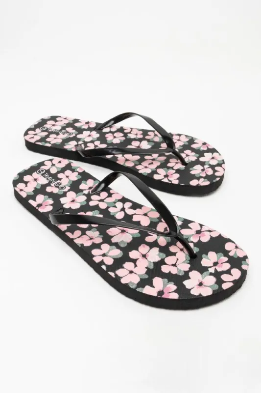 Flower Flip Flop Pink sold by Ackermas