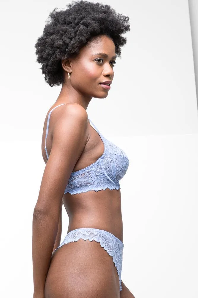 2 Pack Lace Thongs Blue & Natural sold by Ackermas product image thumbnail 3