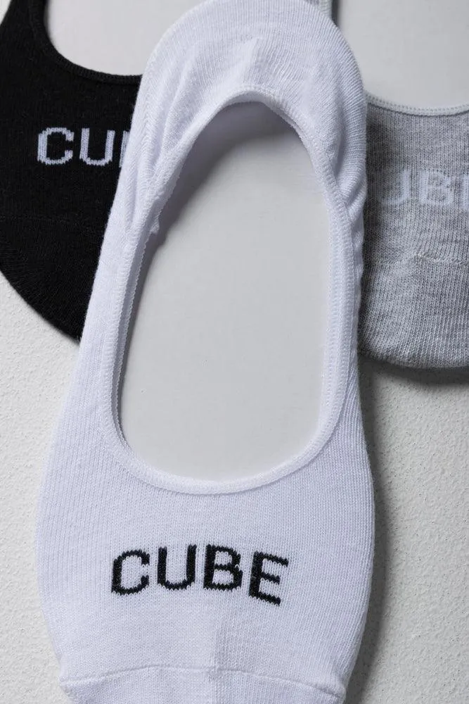 3 Pack Secret Socks Black, White & Grey sold by Ackermas product image thumbnail 2