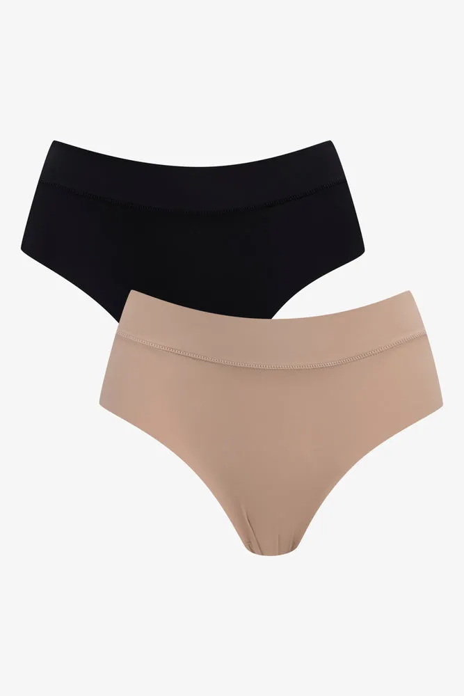 2 Pack Boyleg Panties Black sold by Ackermas product image thumbnail 2