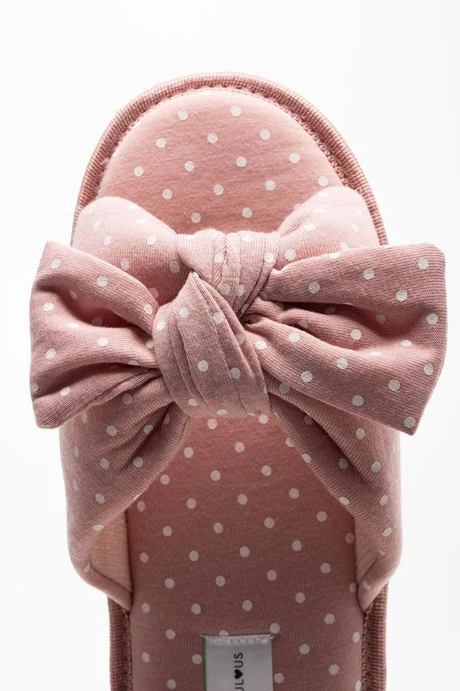 Polka Dot Slipper Pink sold by Ackermas product image thumbnail 5