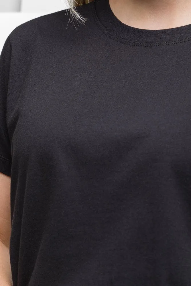 Short Sleeve T-Shirt Black sold by Ackermas product image thumbnail 4