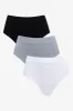 3 Pack Seam-Free Briefs Black, Grey & White sold by Ackermas