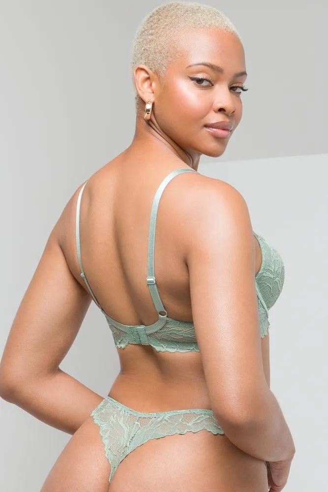 3 Pack lace thongs grey & green sold by Ackermas product image thumbnail 4