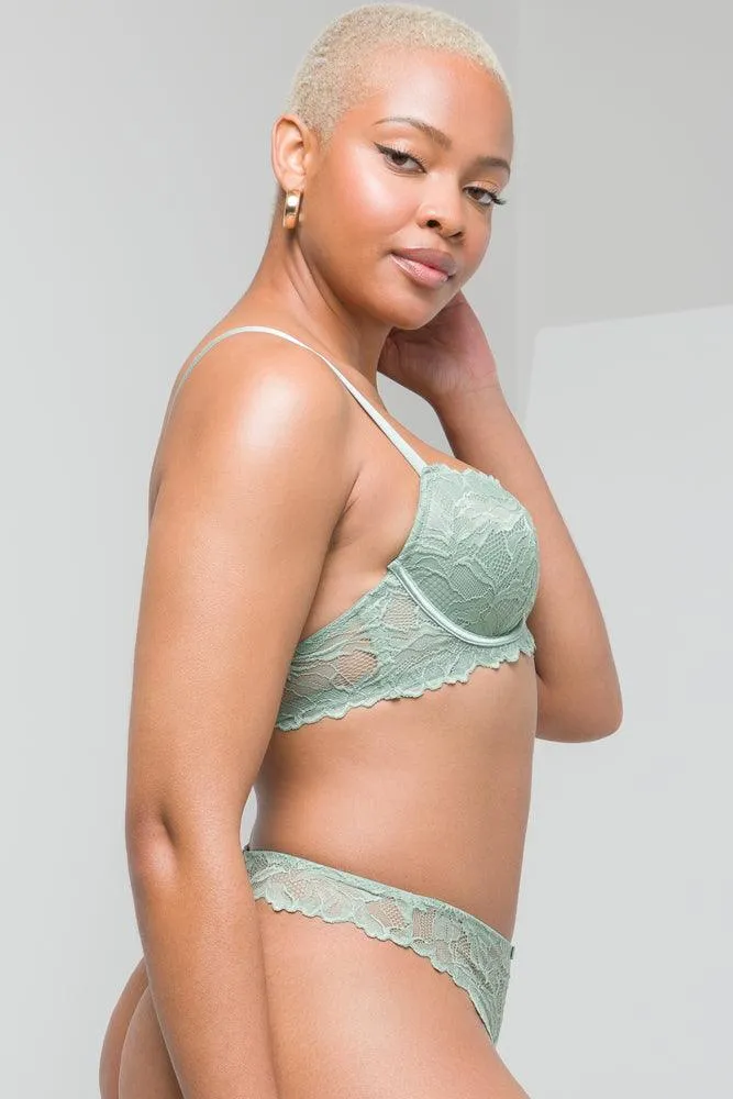 3 Pack lace thongs grey & green sold by Ackermas product image thumbnail 3