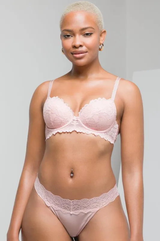 3 Pack Lace Thongs Black, Pink & White sold by Ackermas