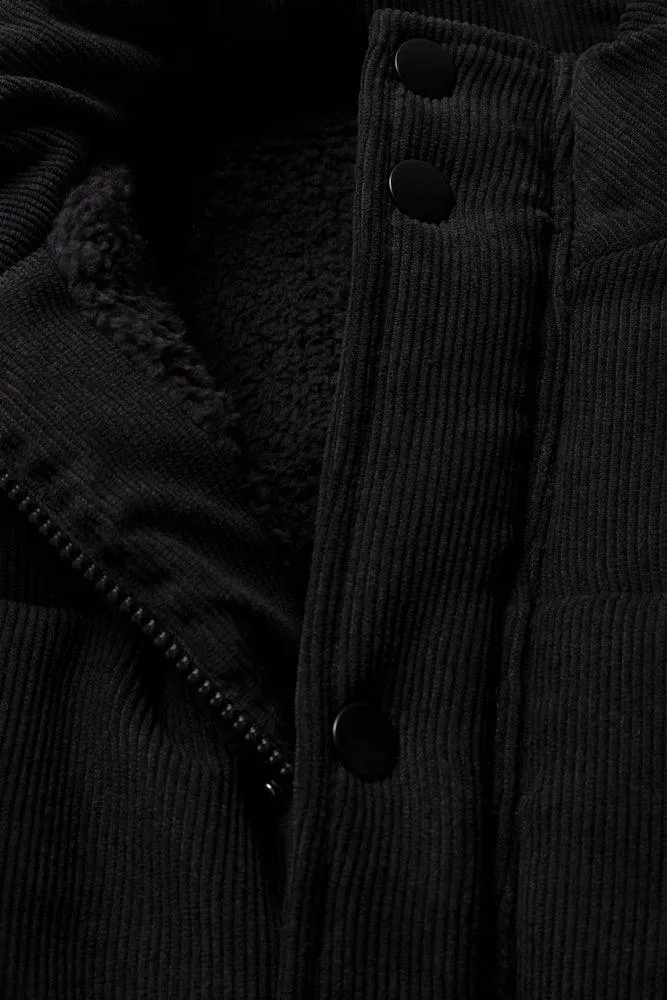 Corduroy Jacket Black sold by Ackermas product image thumbnail 2