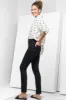 High Rise Skinny Denim Jeans Black sold by Ackermas