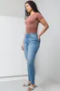 High Rise Skinny Jeans Light Blue sold by Ackermas