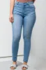 High Rise Skinny Jeans Light Blue sold by Ackermas