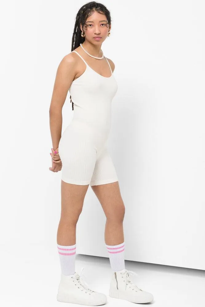 Seamless Short Play-Suit Beige sold by Ackermas product image thumbnail 2