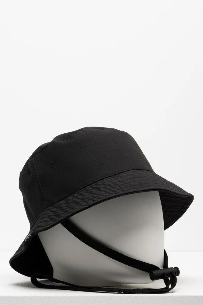Bucket Hat With Draw-Cord Black sold by Ackermas product image thumbnail 2