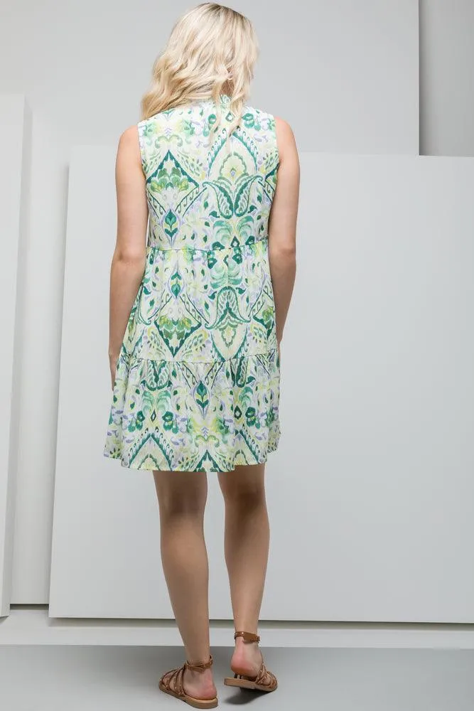 Tiered Dress Green sold by Ackermas product image thumbnail 3