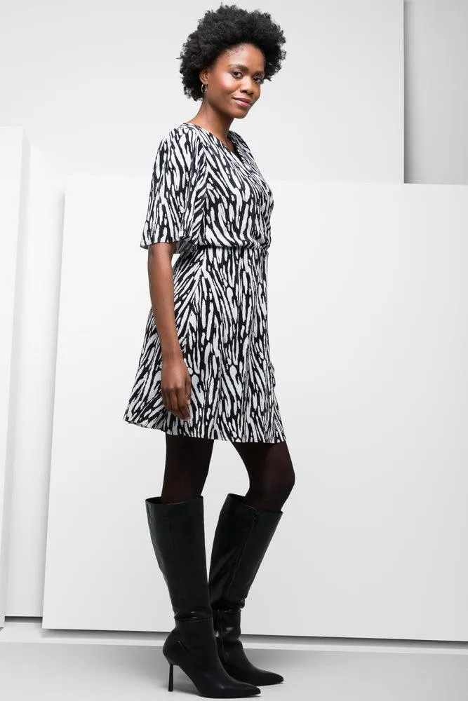 Wrap Dress Black sold by Ackermas product image thumbnail 2