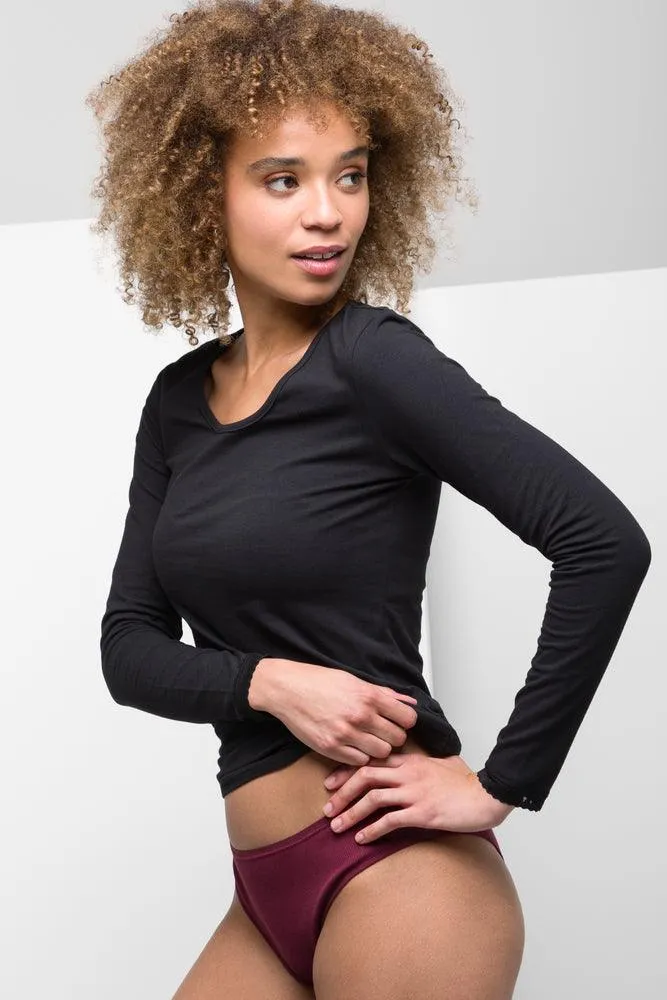 3 Pack Brazilian Panties Burgundy,Pink & Nude sold by Ackermas product image thumbnail 2